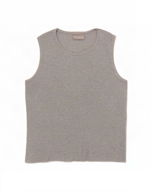Wrangler Damevest Top UK 14 Large Grå