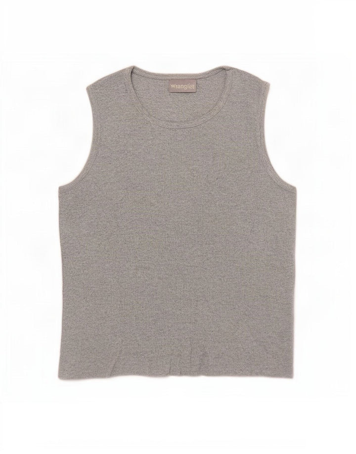 Wrangler Damevest Top UK 14 Large Grå