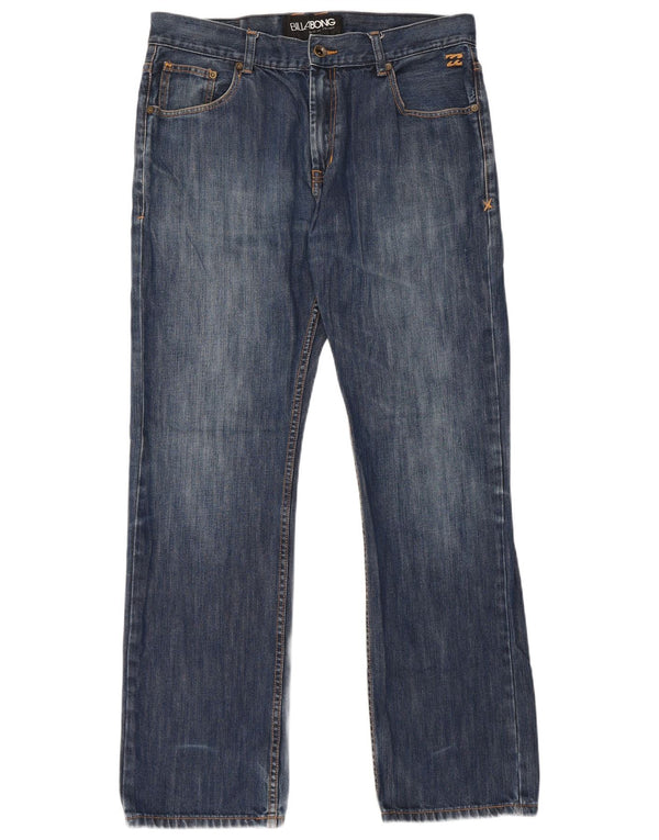 Billabong Herre Bootcut Jeans W34 L31 Blå Bomuld