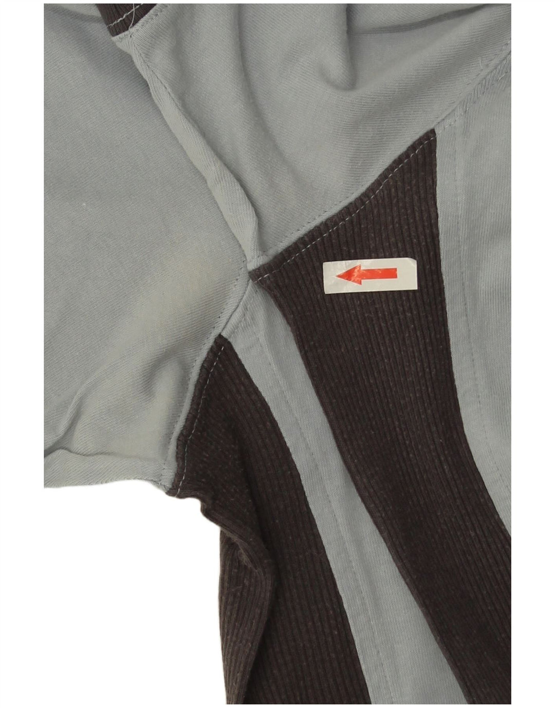 Puma Grafisk T-Shirt Top UK 14 Medium Blue Colourblock
