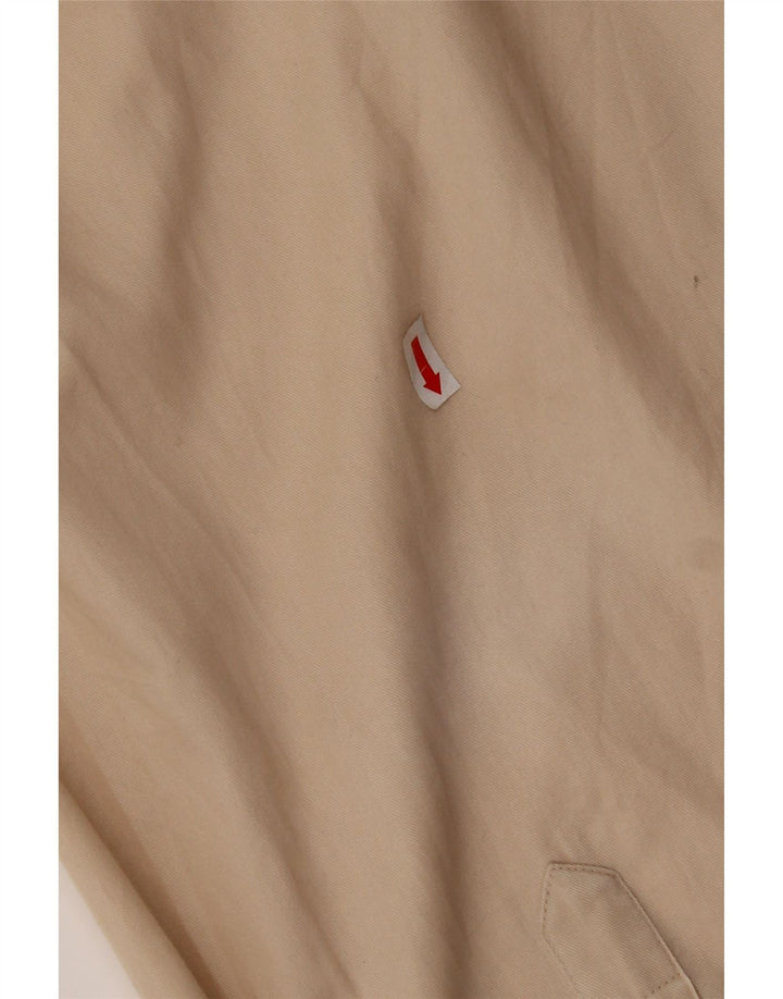 Izod Herre Regular Fit skjorte str. 18 2XL Beige Bomuld