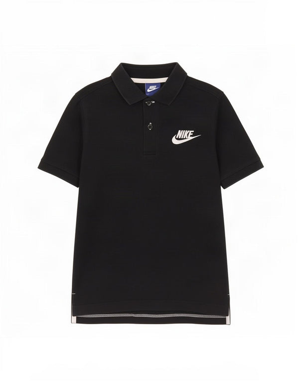 Nike Boys Polo Shirt 10-11 år Medium Sort Bomuld