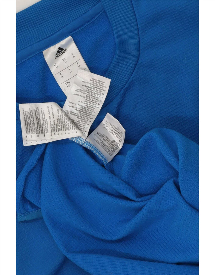 Adidas Herre Climawarm Top Langærmet Medium Blue Polyester