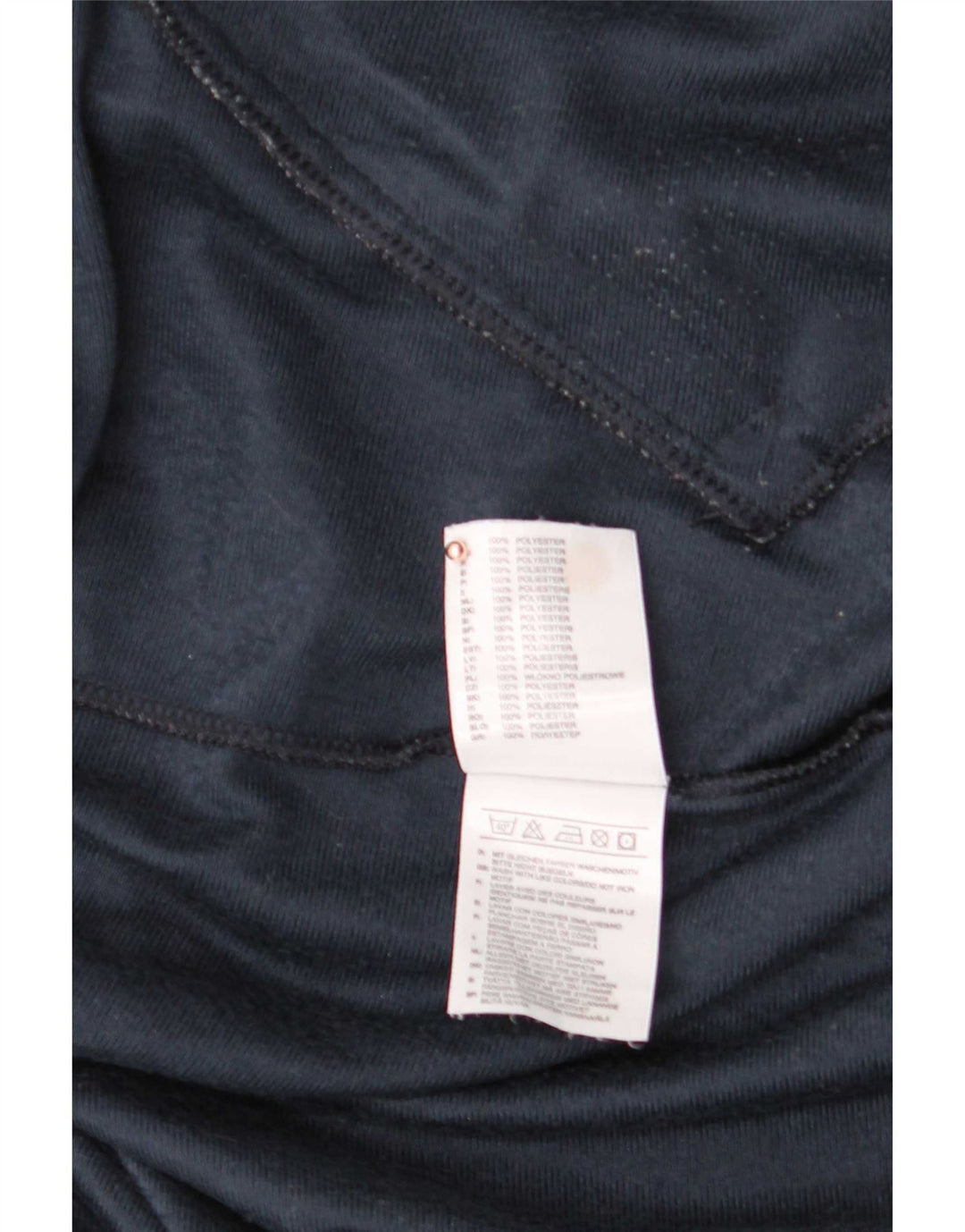 Adidas Træningsdragt til mænd Topjakke UK 42/44 Stor marineblå polyester