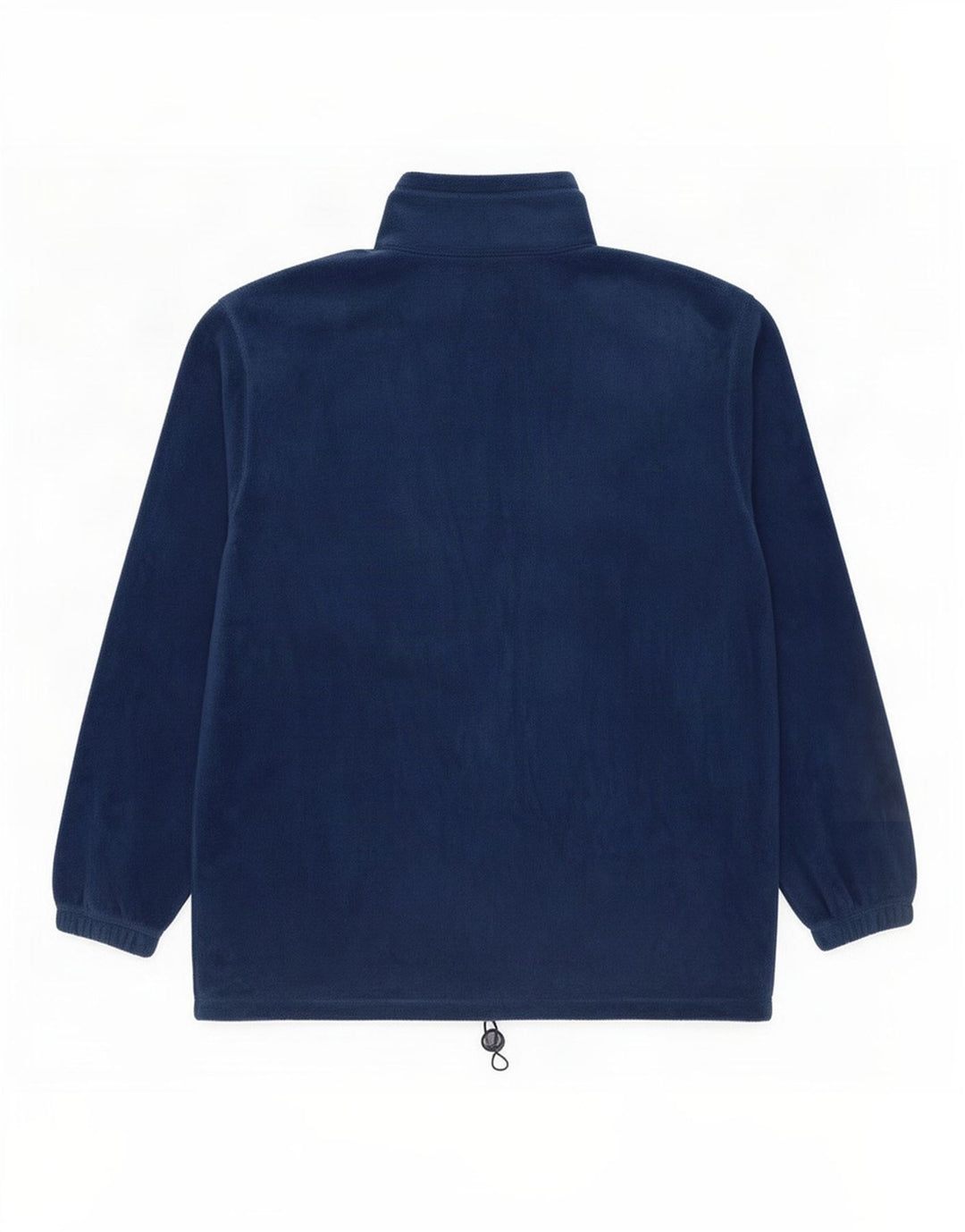 Asics Fleece Jumper til mænd med lynlås XL Marineblå polyester