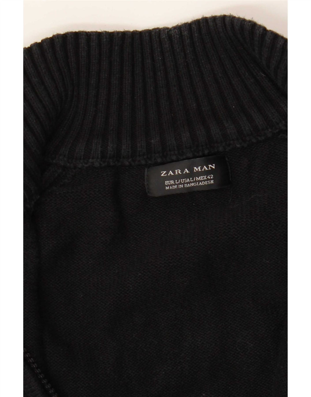 Zara Herre Cardigan Sweater Large Sort