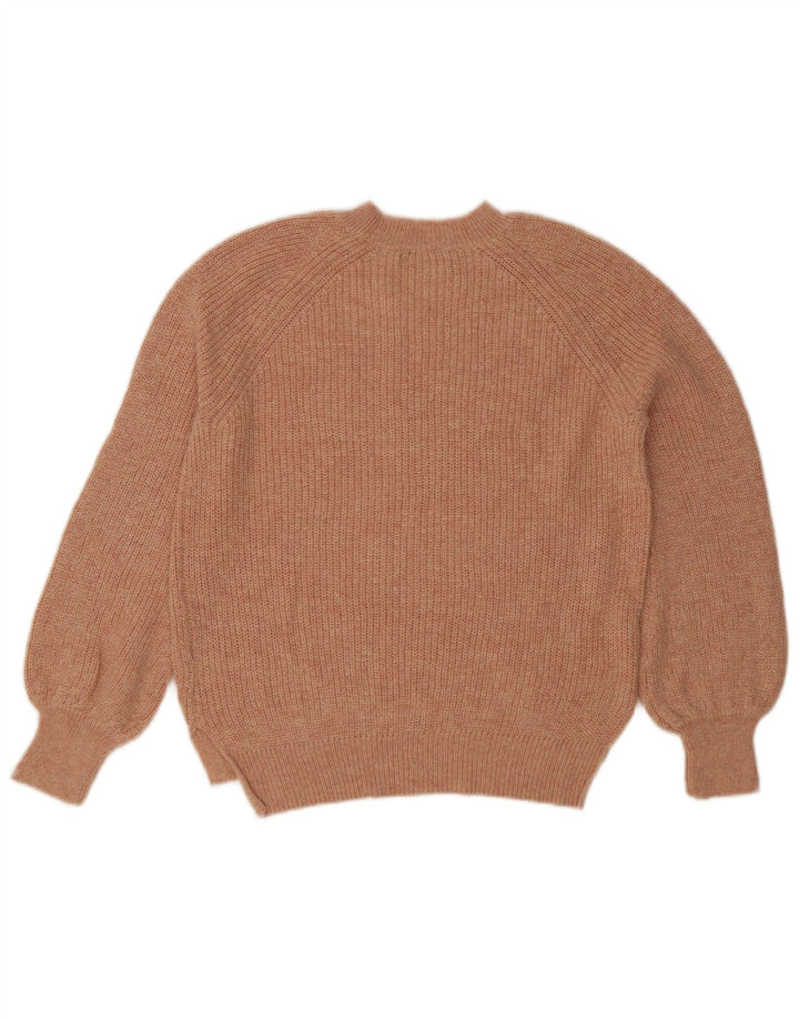 Marks & Spencer Dame Oversized Crew Neck sweater UK 10 Small Pink