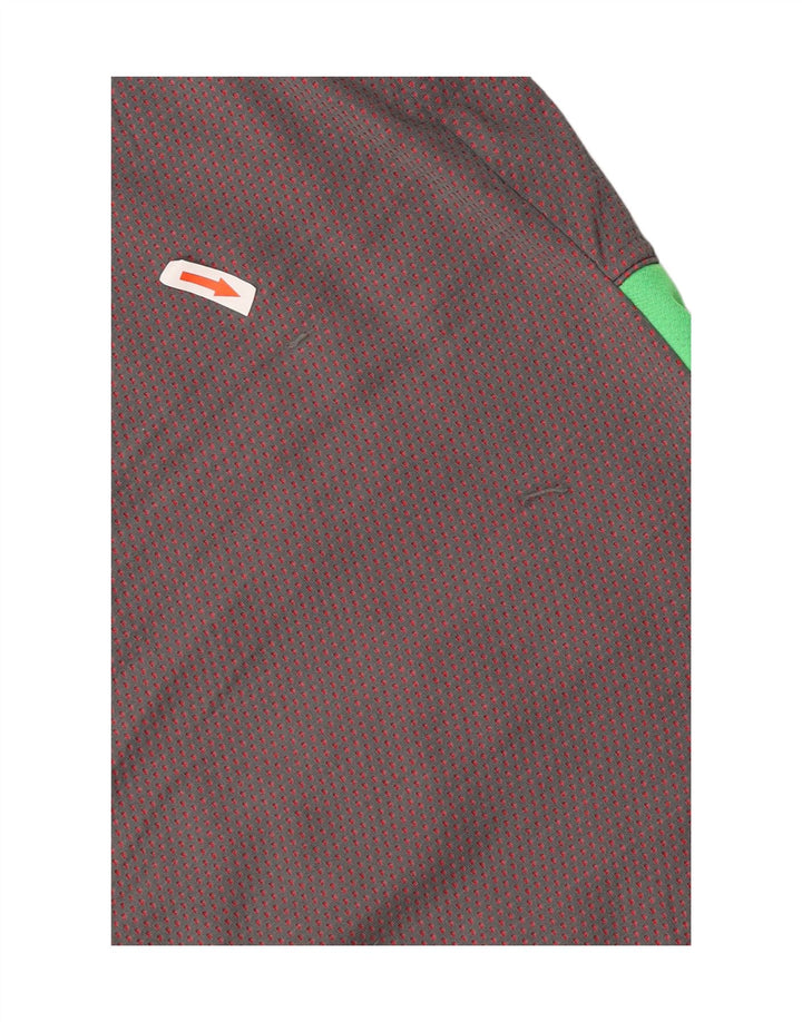 Adidas Herre Grafisk Vest Top Stor Grå Colourblock Polyester
