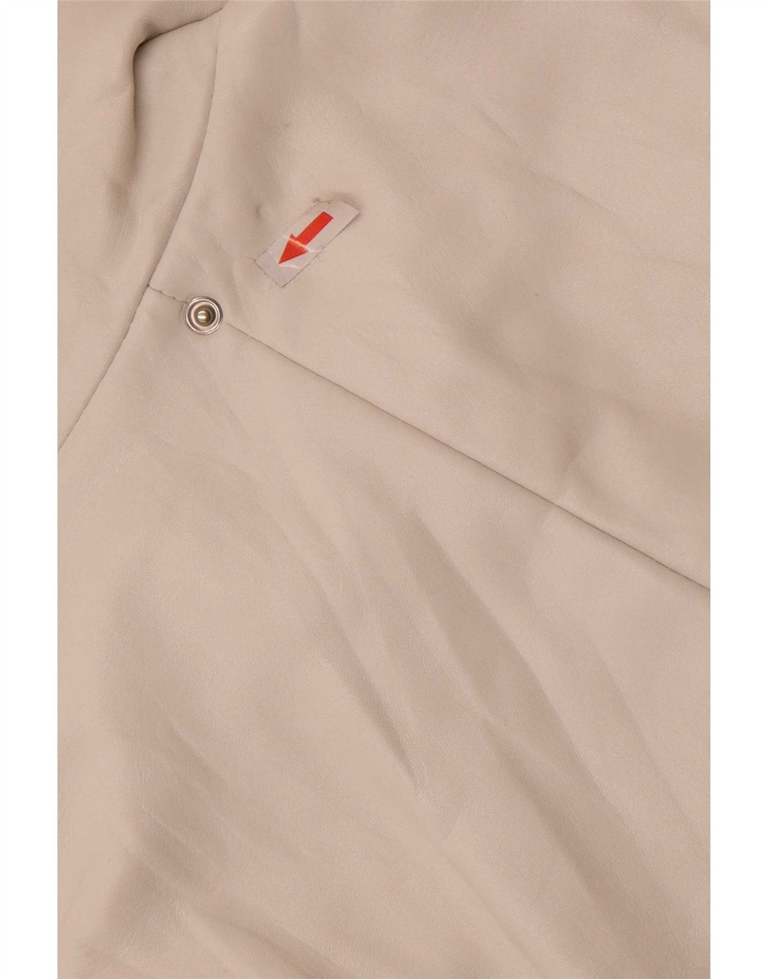 Vintage dame læderjakke IT 44 Medium White