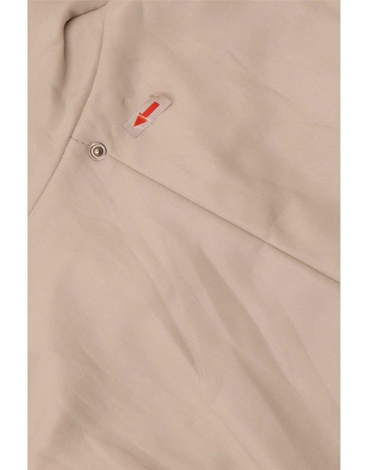 Vintage dame læderjakke IT 44 Medium White