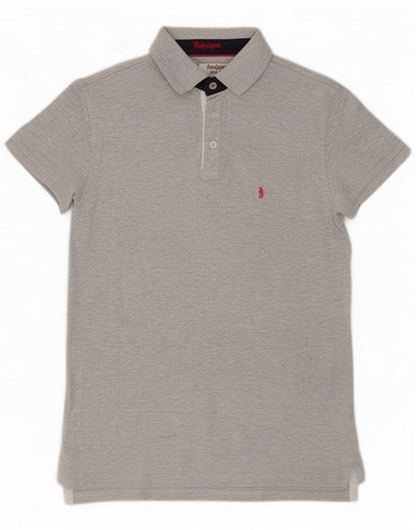 Refrigue Poloshirt til mænd Medium Grå Flecked Bomuld