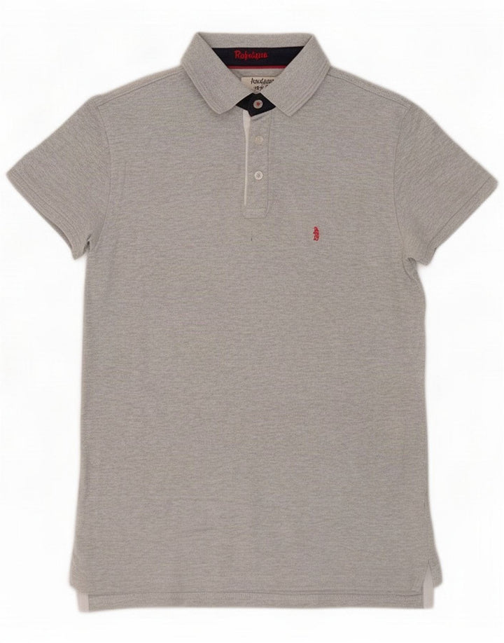 Refrigue Poloshirt til mænd Medium Grå Flecked Bomuld
