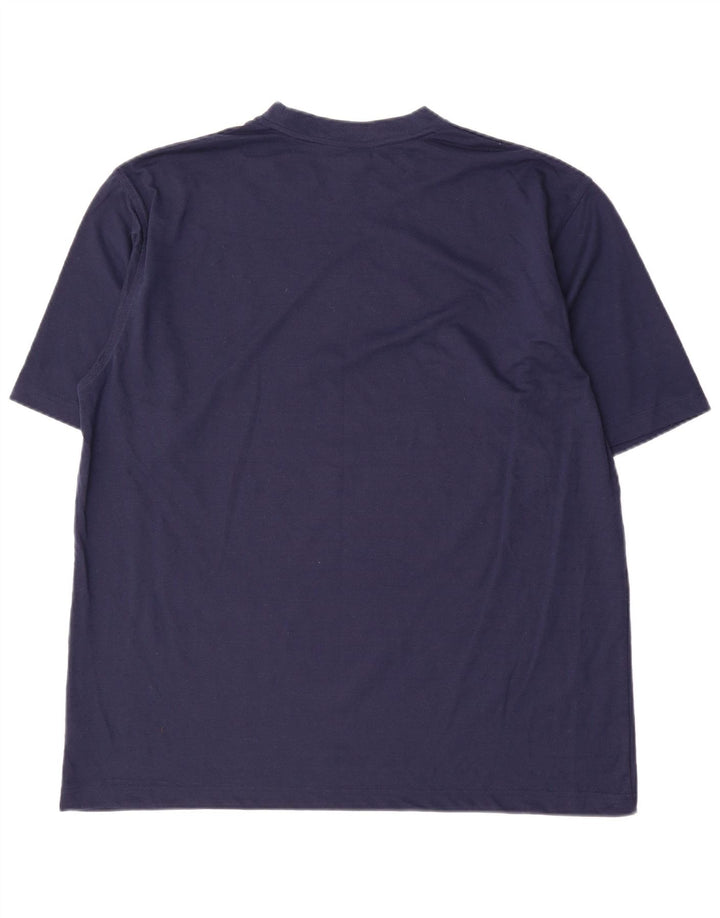 UMBRO Herre T-Shirt Top 2XL Marineblå Bomuld