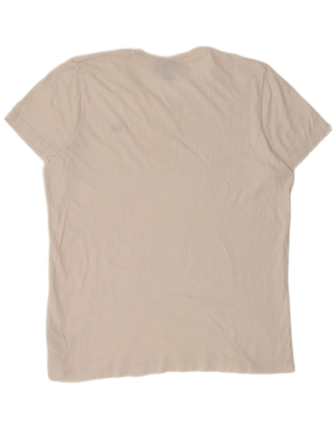 Adidas Herre T-Shirt Top XL Hvid Bomuld