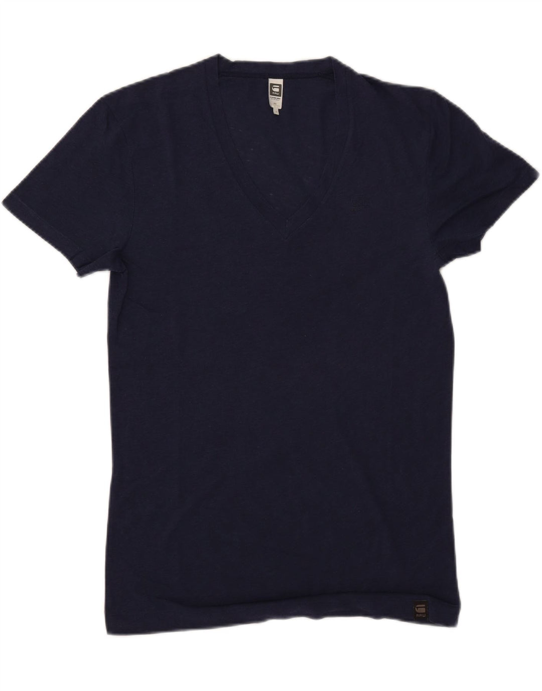 G-STAR Herre T-shirt Top Medium Marineblå Bomuld