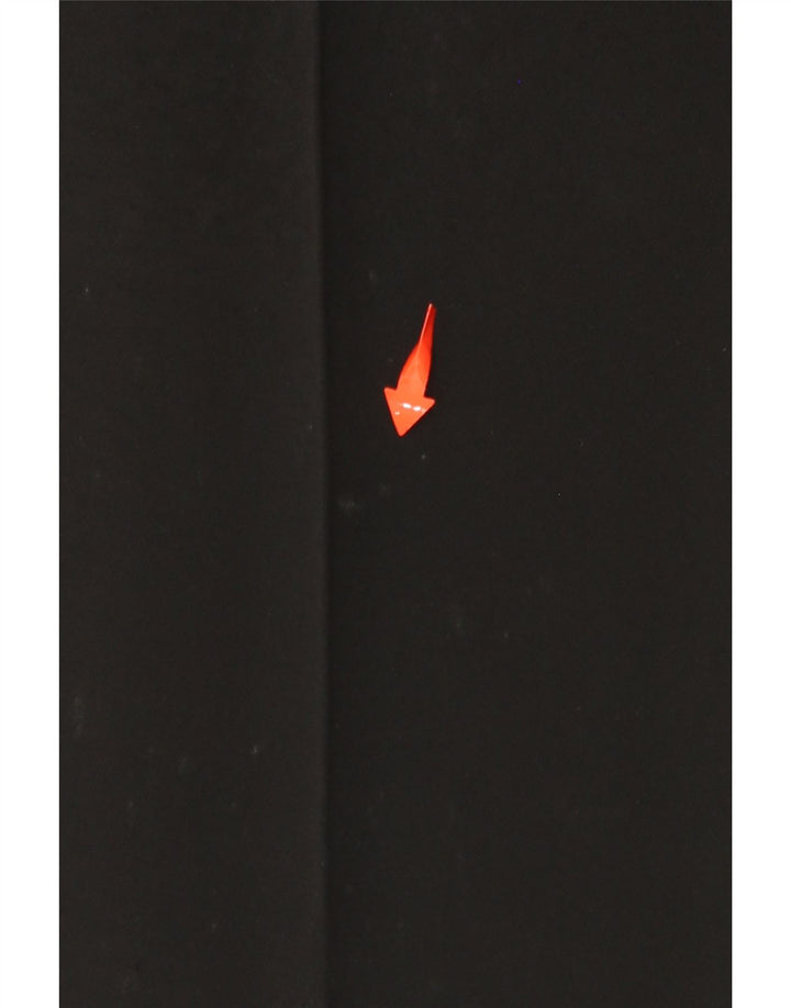 REISS højtaljede fritidsbukser til kvinder UK 12 Medium W32 L30 Sort