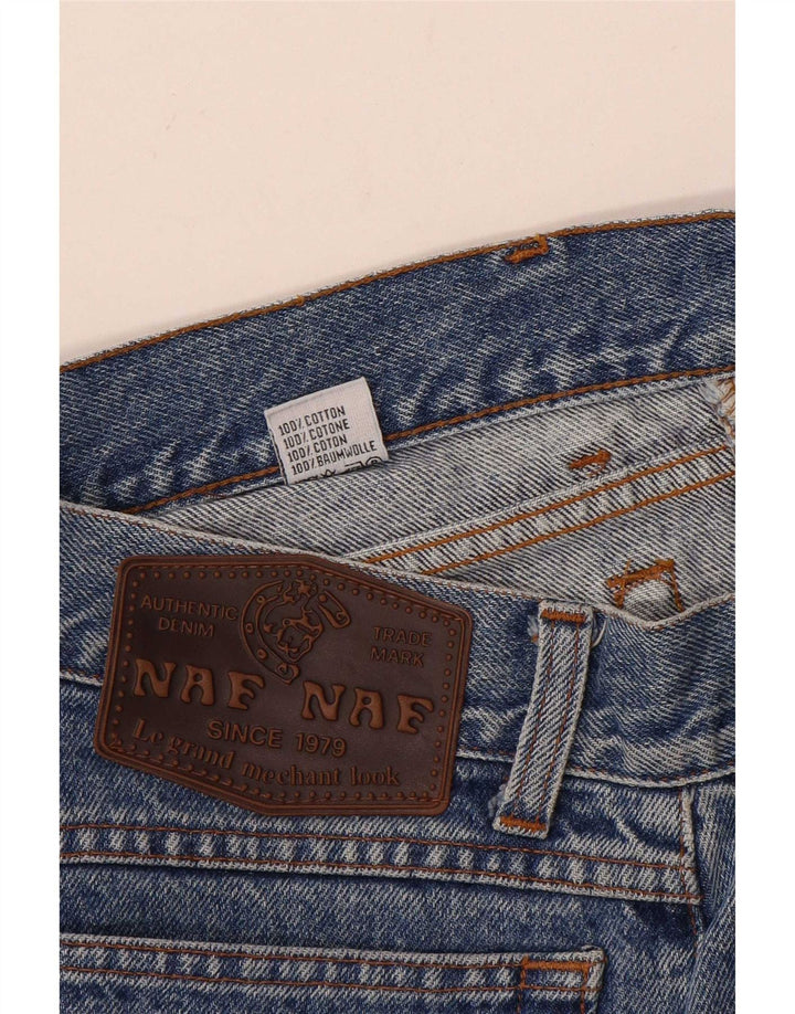 Naf Straight Jeans til mænd W34 L30 Blå Bomuld