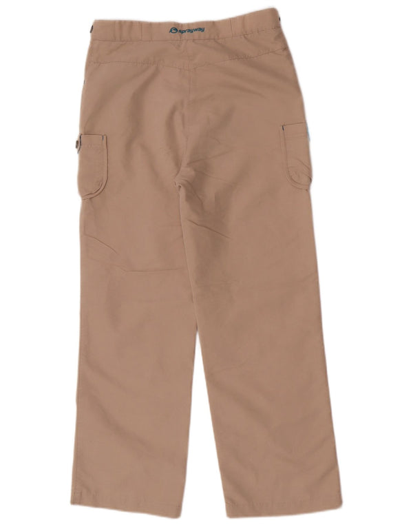 Sprayway Girls Straight Cargo Bukser 12-13 år W26 L25 Beige Bomuld