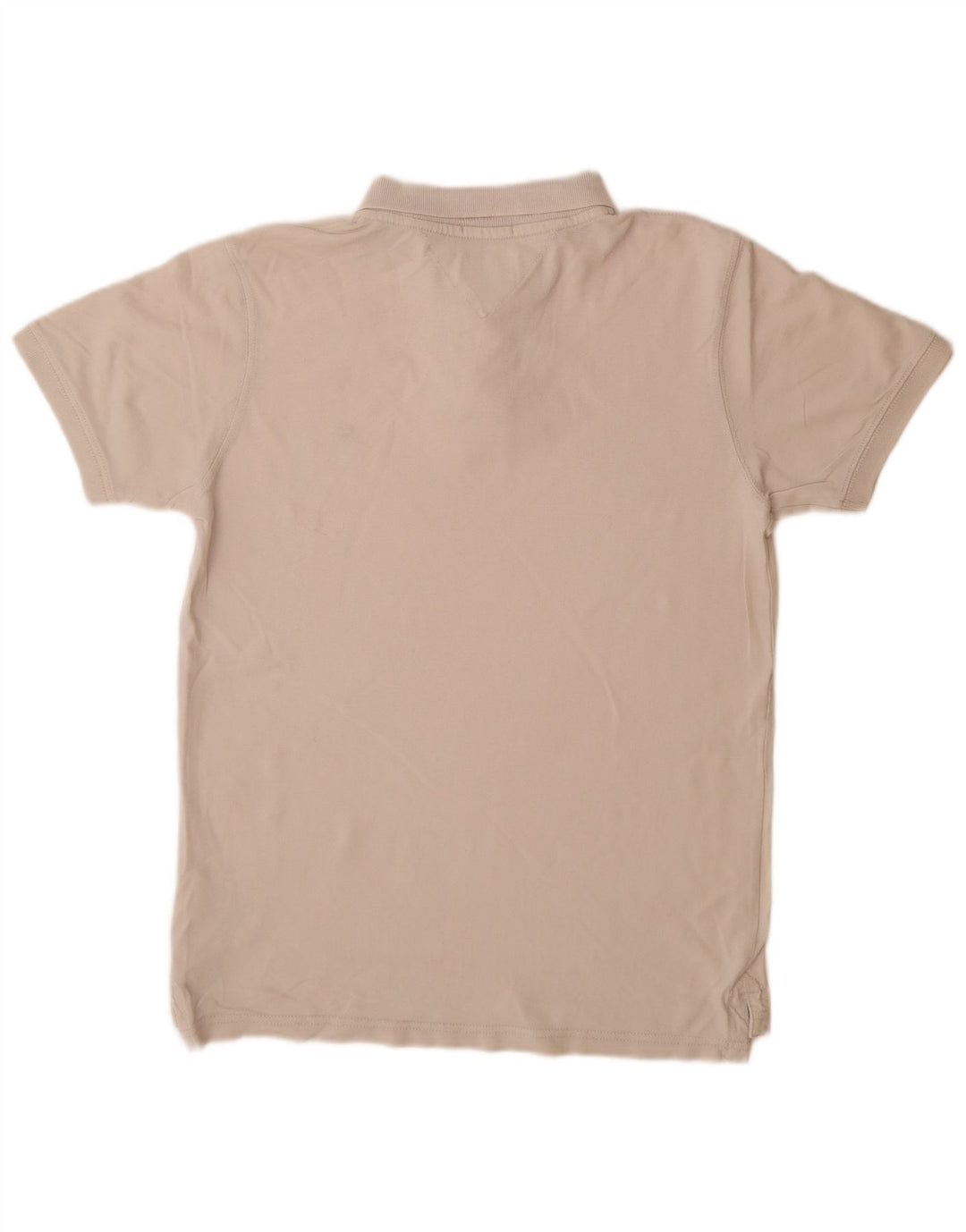 TOMMY HILFIGER Poloshirt til mænd Medium Off White Bomuld