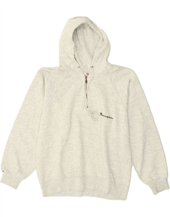 CHAMPION Mens Hoodie Jumper Small Grey Cotton Vintage Champion and Second-Hand Champion from Messina Hembry 