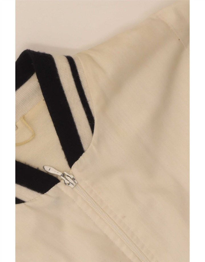 Trigema Bomberjakke til mænd IT 52 XL Hvid Colourblock Polyester