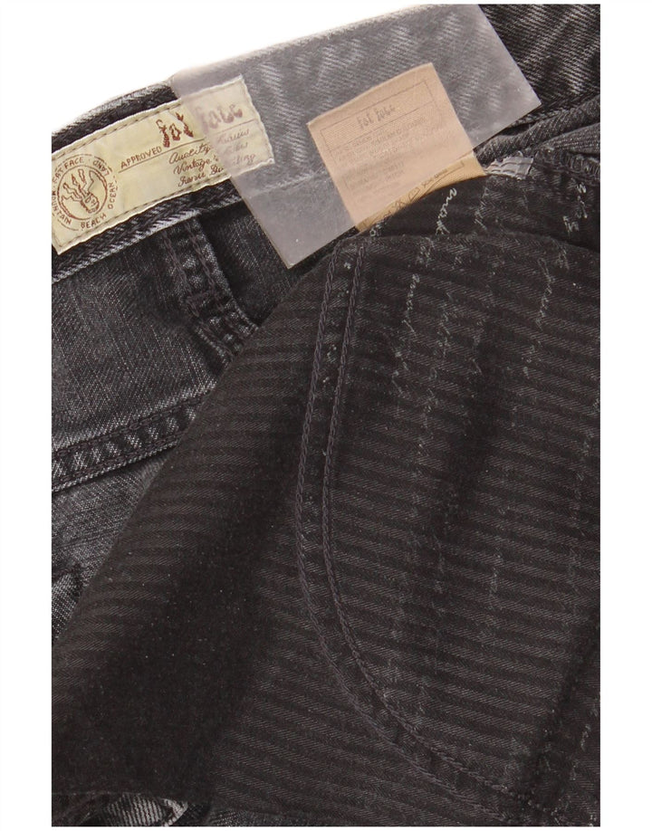Fat Face Herre Straight Jeans W38 L30 Grå Bomuld