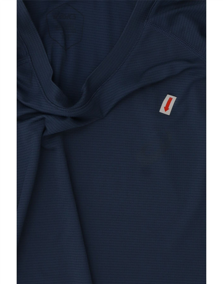 ASICS Herre T-Shirt Top Lille Blå Polyester