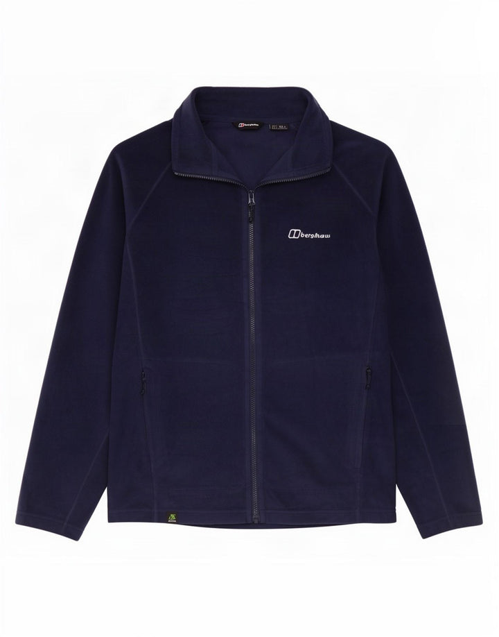 Berghaus Fleecejakke til mænd UK 40 Large Navy Blue Polyester