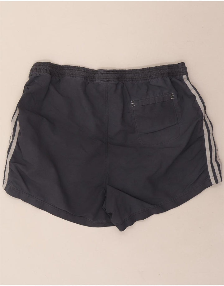 ADIDAS Mens Swimming Shorts XL  Grey Nylon Vintage Adidas and Second-Hand Adidas from Messina Hembry 