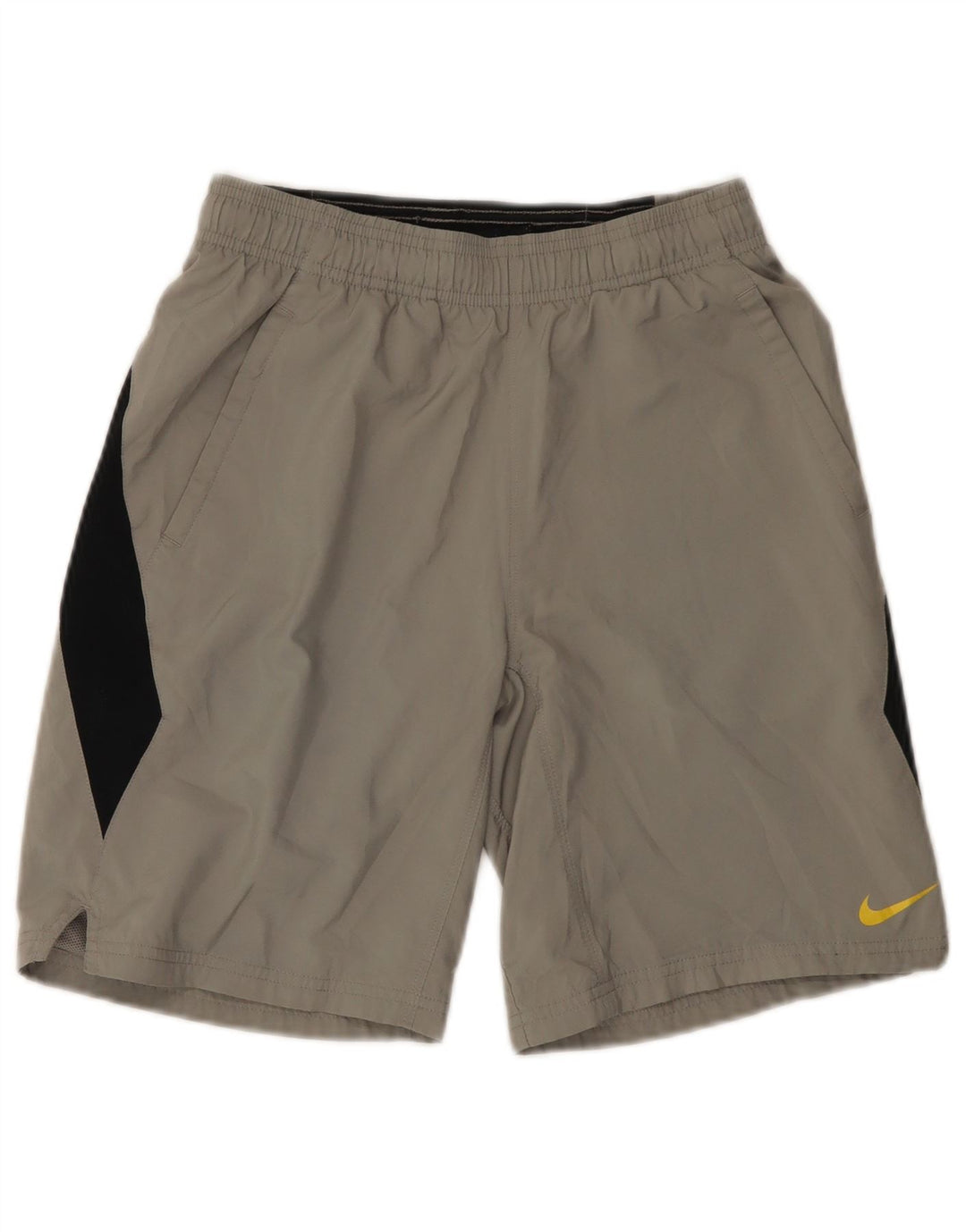 NIKE Sportsshorts til drenge 10-11 år Medium Grey Colourblock Sports