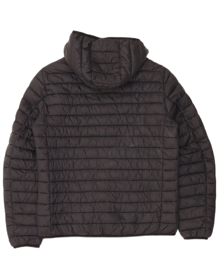 Champion Herre hættepolstret jakke UK 40 Large Black