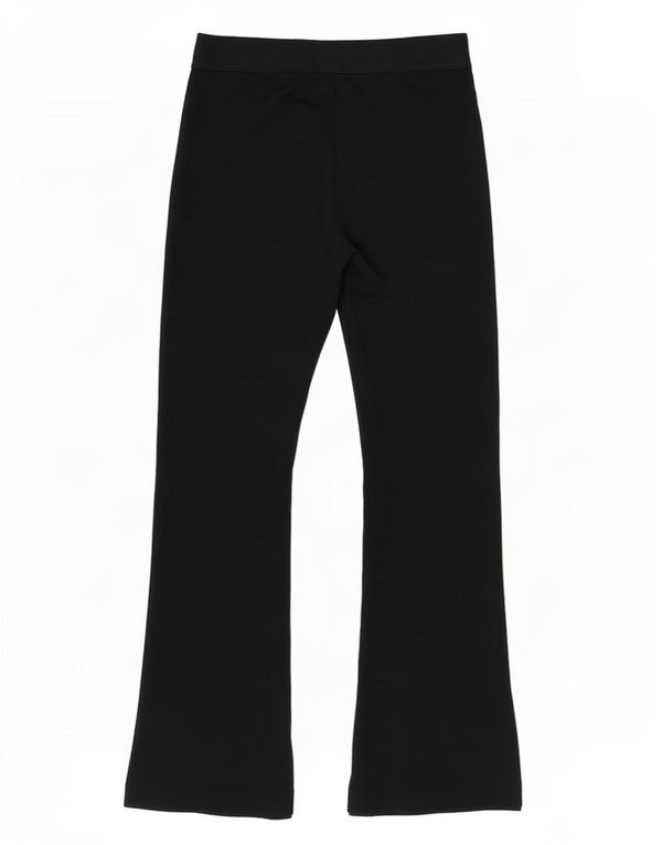 Marks & Spencer Dame Flare Leggings UK 10 Small Navy Blue Viscose