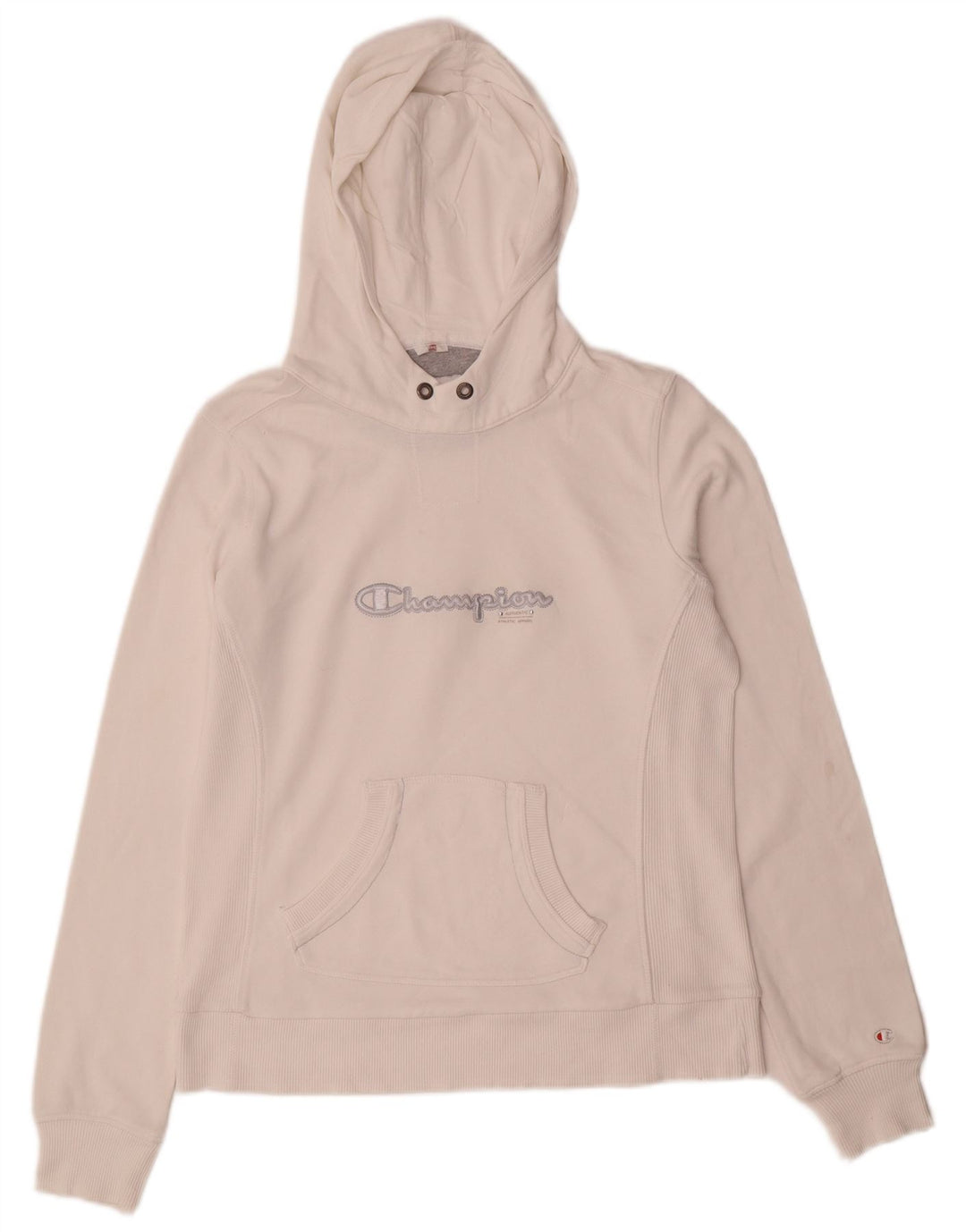 Champion Womens Heritage Classics Grafisk hættetrøje Jumper UK 14 Medium White