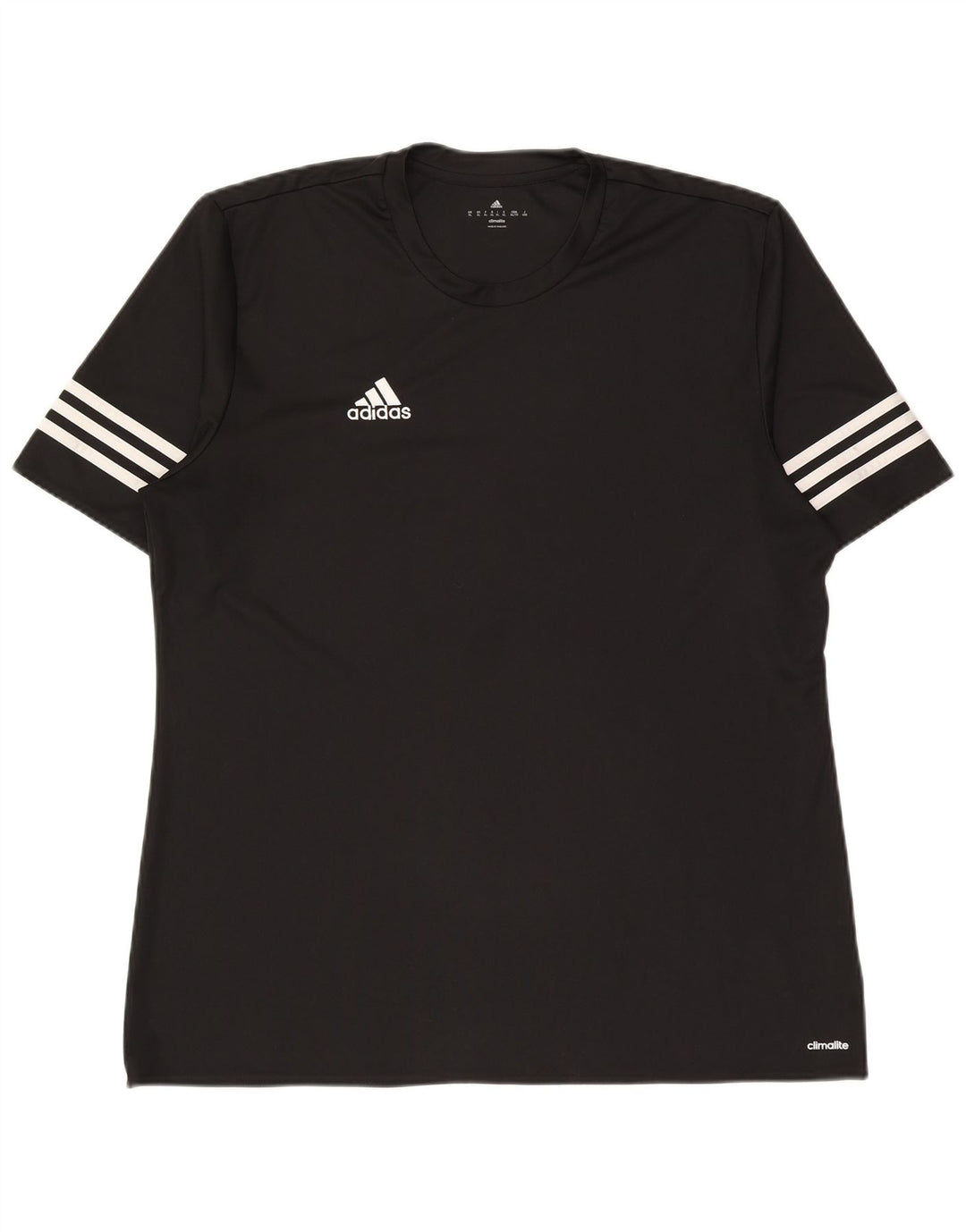 Adidas Herre Climalite T-Shirt Top XL Sort Polyester