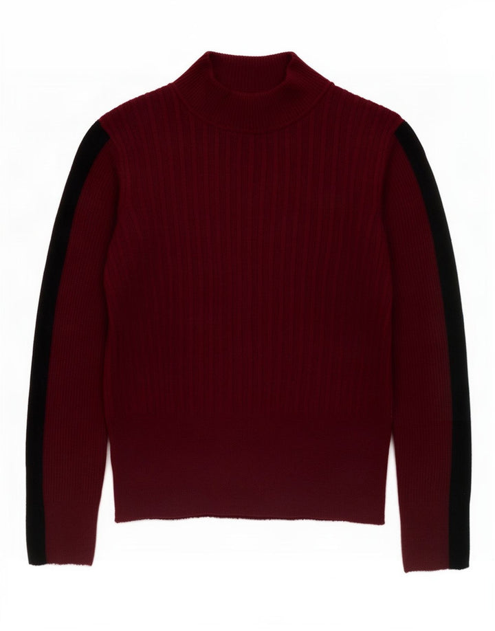 Marks & Spencer Dame Turtle Neck Sweater UK 12 Medium Purple