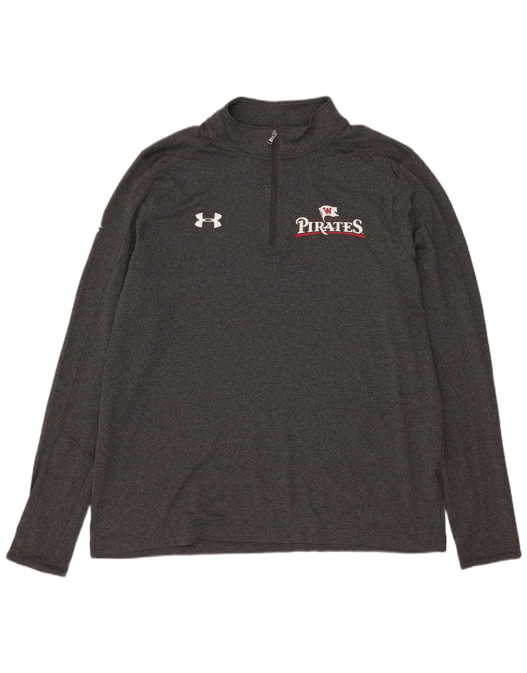 Under Armour Herre Pirates Graphic Pullover Træningsdragt Top Stor Grå
