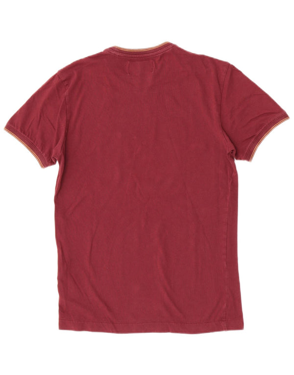 Penguin Herre T-shirt Top Lille rødbrun bomuld