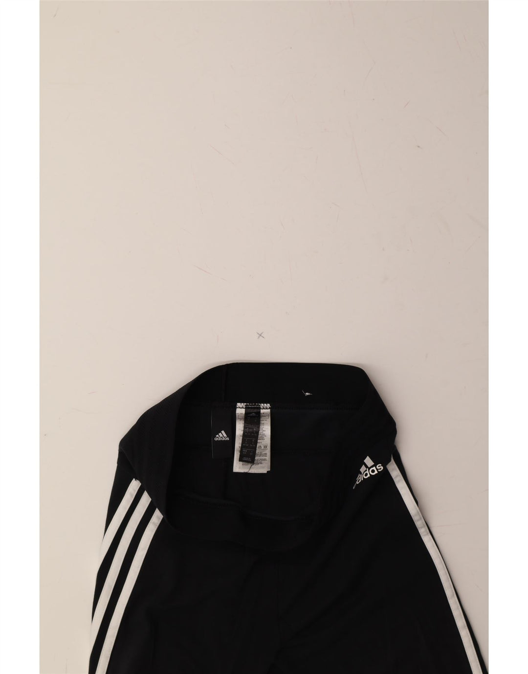 ADIDAS Womens Leggings UK 8/10 Small  Black Cotton Vintage Adidas and Second-Hand Adidas from Messina Hembry 