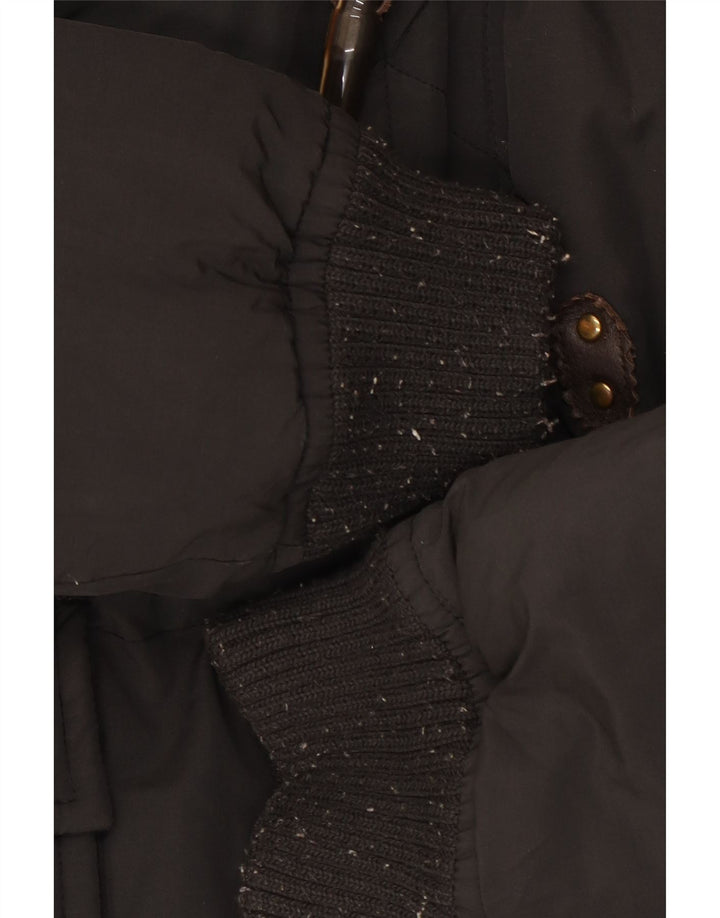 Dsquared Polstret Herrejakke IT 52 XL Sort Colourblock Bomuld