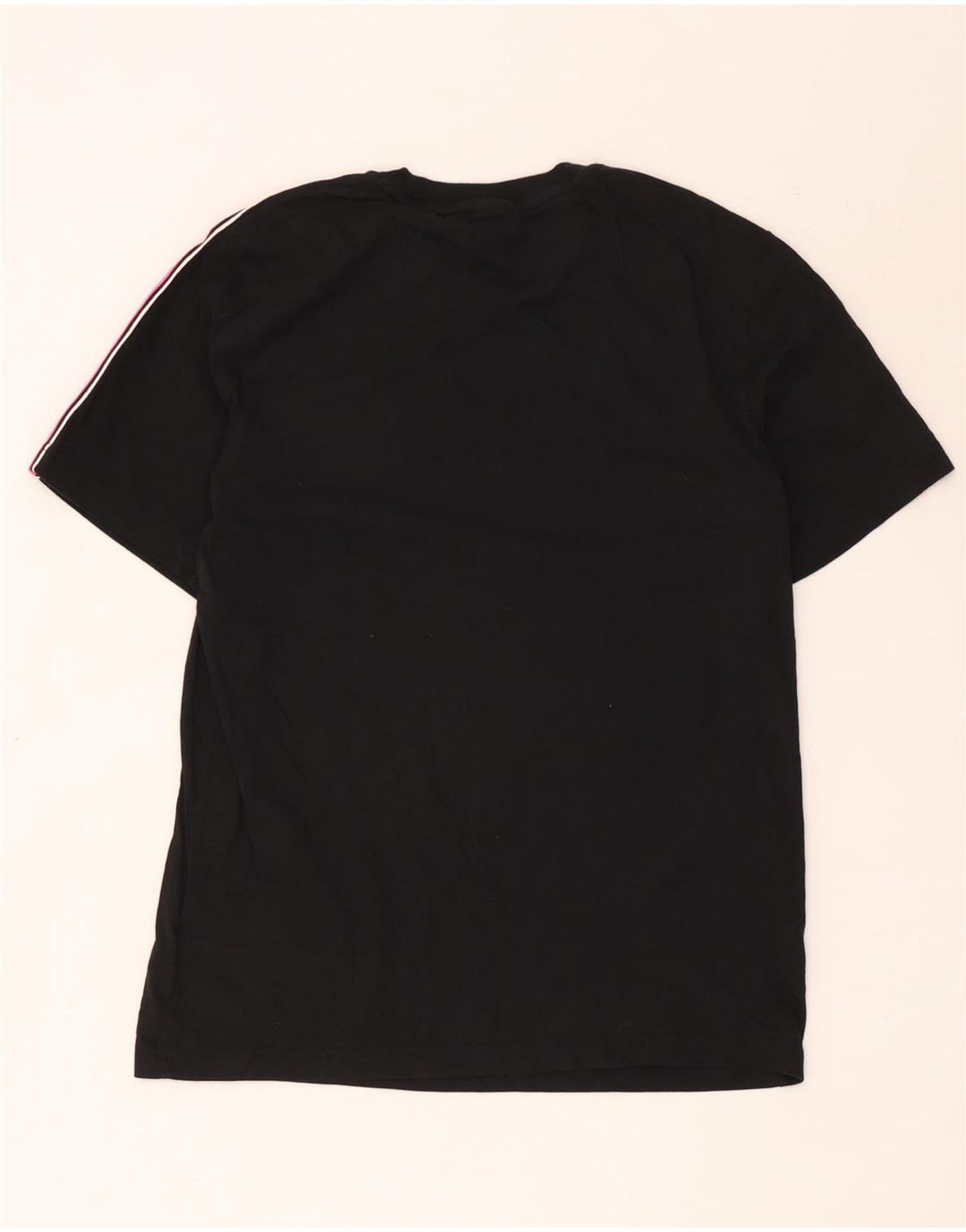 Nike Herre grafisk T-shirt Top Medium Sort Colourblock Bomuld