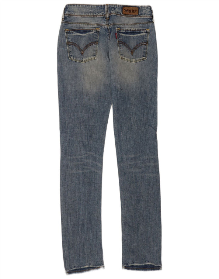 Levi's Dame 571 Slim Jeans W28 L34 Blå Bomuld