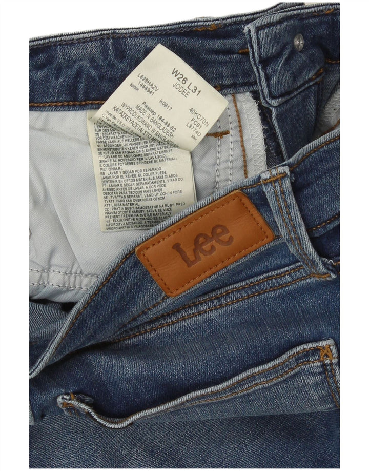 Lee Dame Jodee Skinny Jeans W26 L27 Blå Bomuld