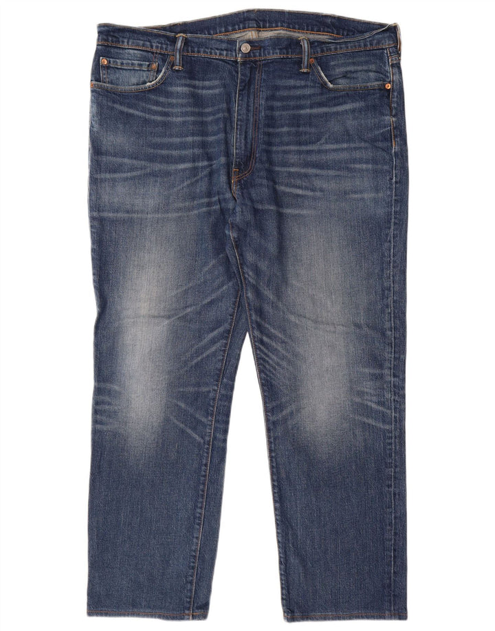 Levi's Herre 541 tilspidsede jeans W42 L30 blå bomuld