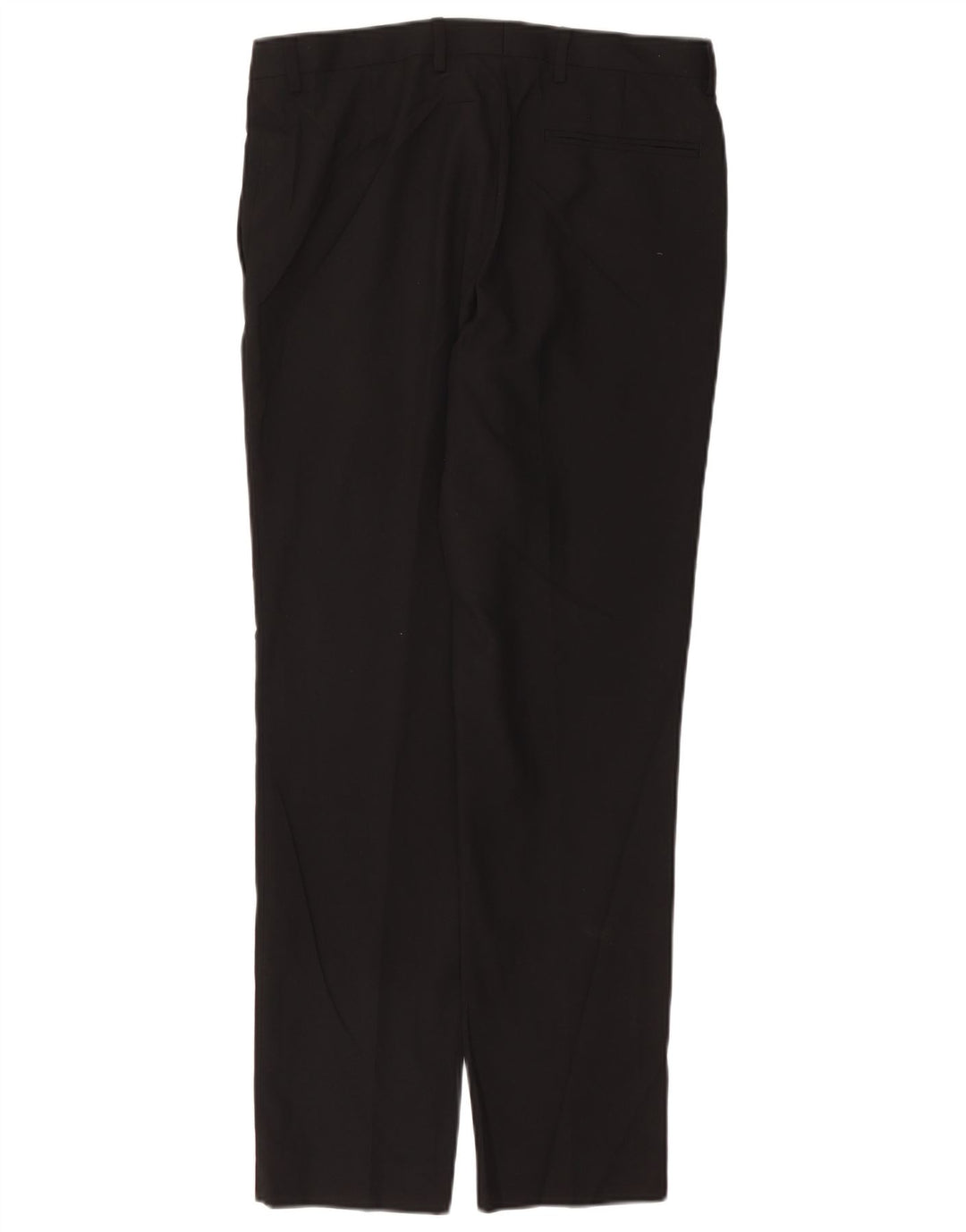 Marks & Spencer Dame Slim Fit Suit Bukser W32 L31 Sort Polyester