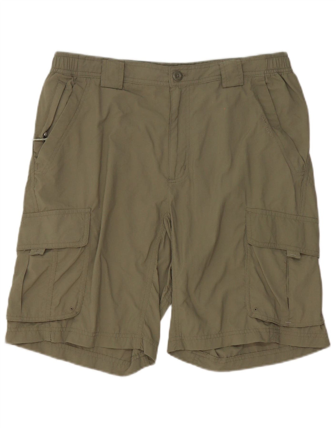 COLUMBIA Herre Titanium Cargo Shorts Medium W32 Khaki Nylon