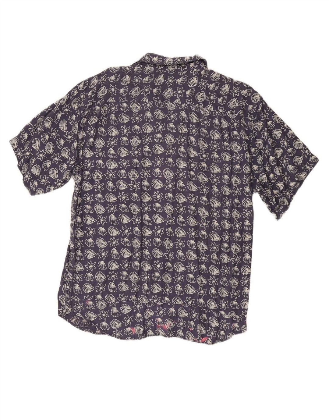 MANUEL RITZ PIPO Mens Abstract Pattern Shirt Size 39 Medium Navy Blue Vintage Manuel Ritz Pipo and Second-Hand Manuel Ritz Pipo from Messina Hembry 