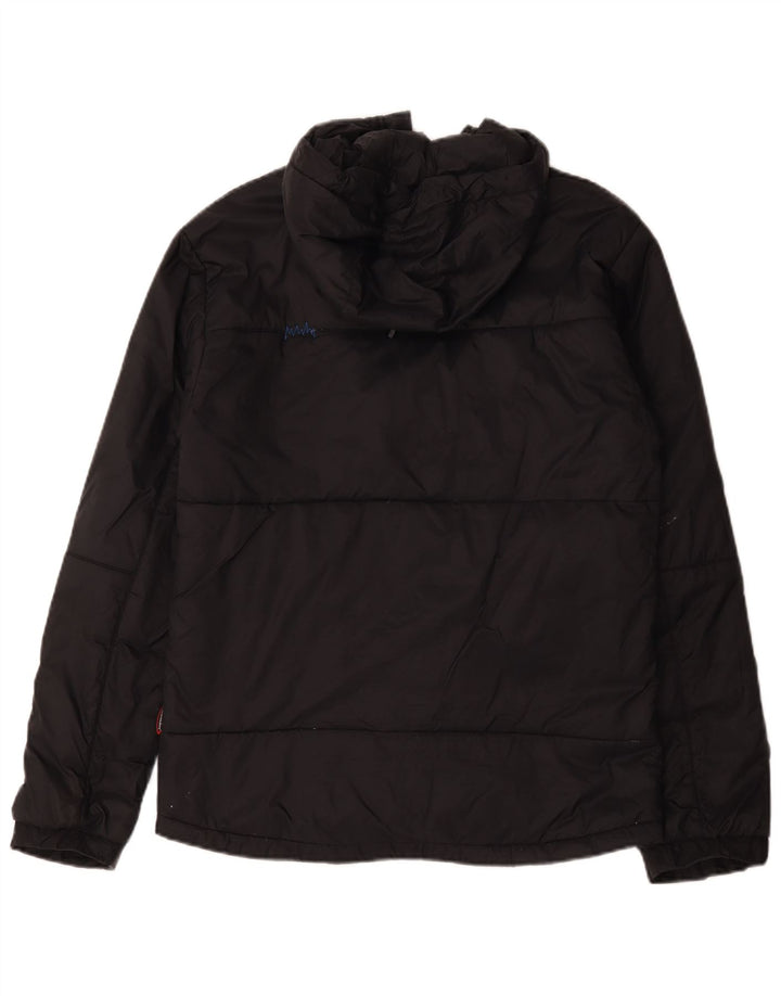 Urbanrock Herre hættepolstret jakke UK 40 Stor sort polyester