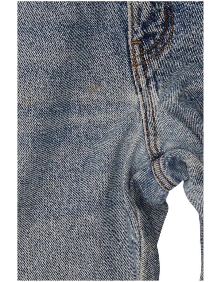 Wrangler Herre Regular Fit Straight Jeans W36 L30 Blå Bomuld