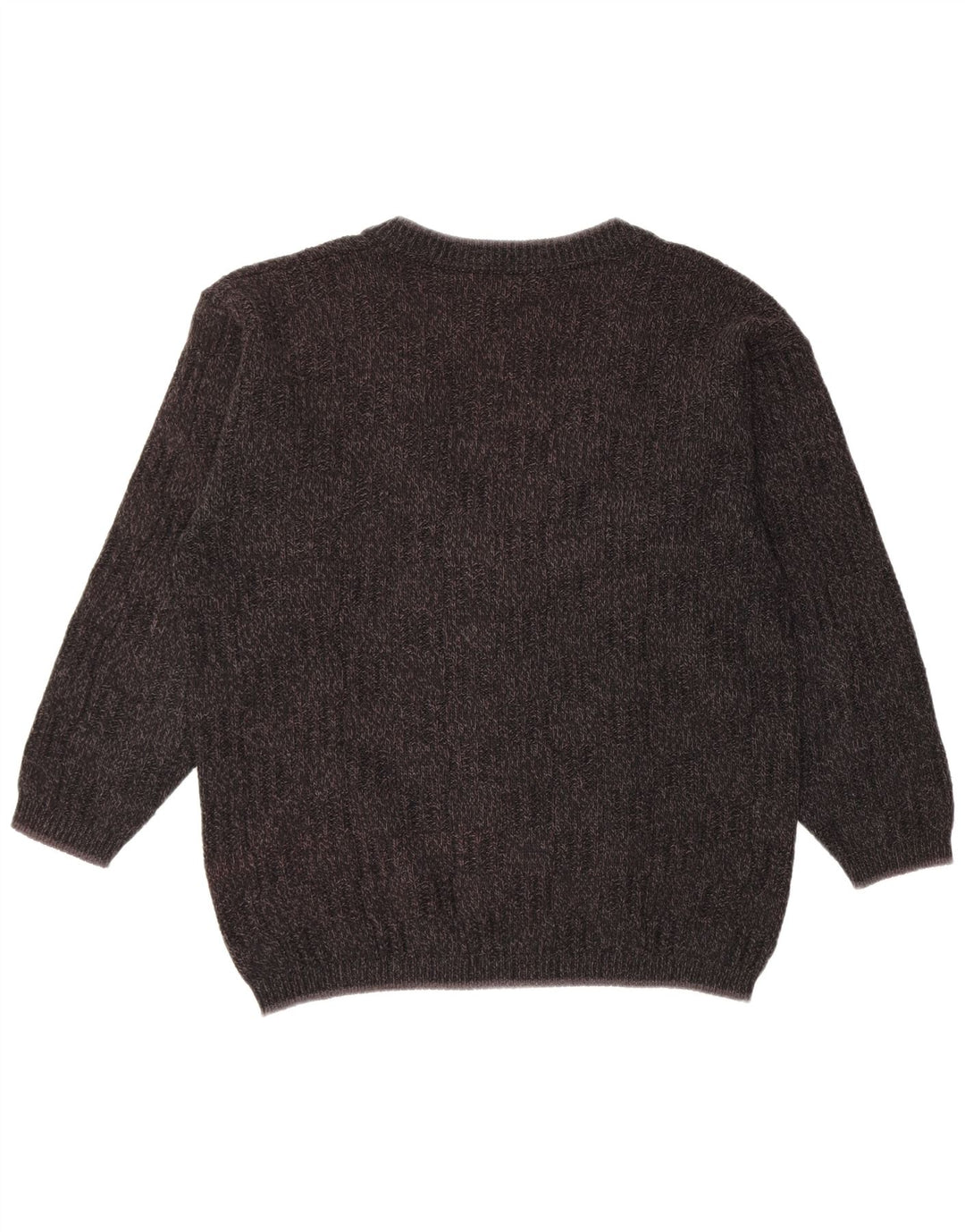Vintage herre cardigan sweater XL sort