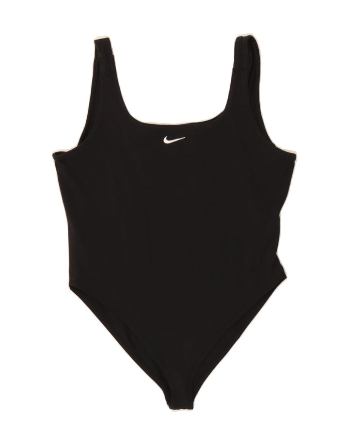 NIKE Womens Swimwear UK 14 Large Black Vintage Nike and Second-Hand Nike from Messina Hembry 